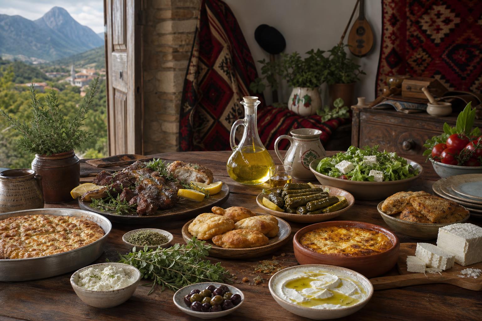 Gurabia: Albanian Butter Cookies for Bajram and Beyond