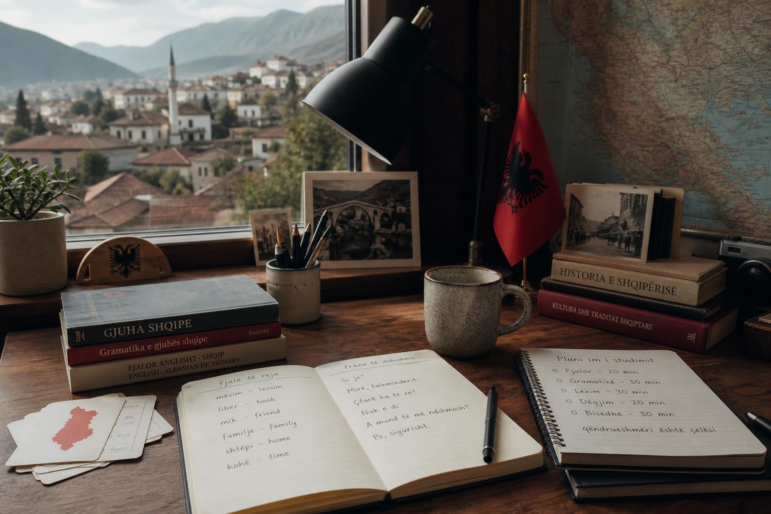 Albanian Lessons for Adults: A Practical Guide to Learning Shqip