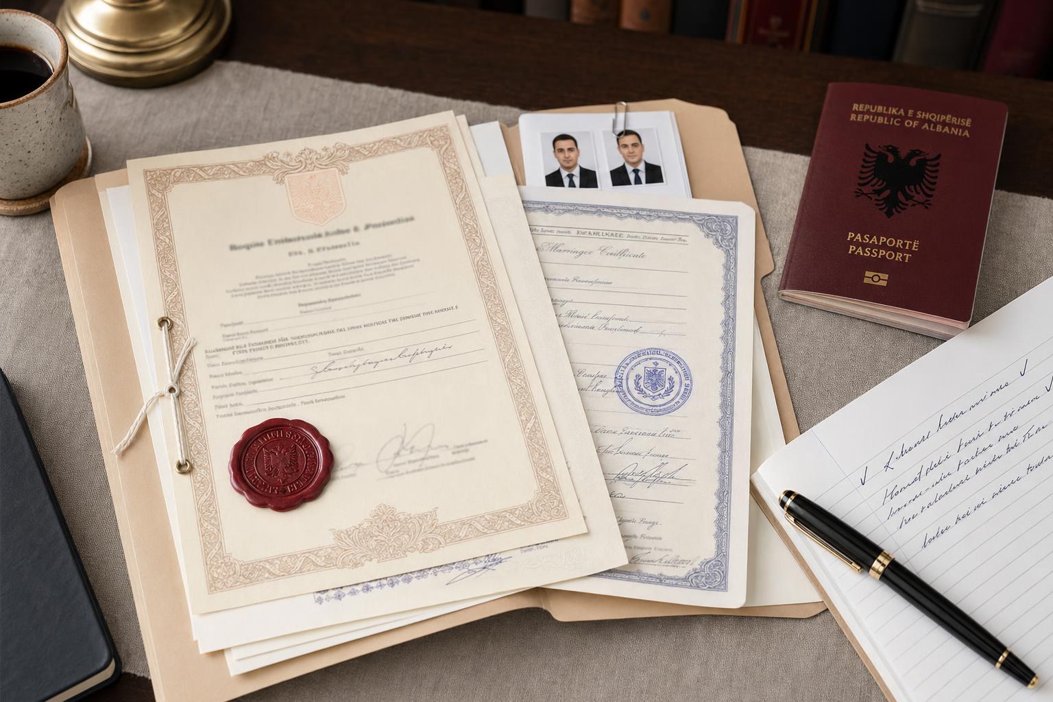 Albanian Passport: Documents You Need to Apply From the US